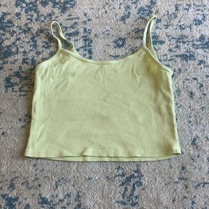 brandy melville lime green skyler tank!